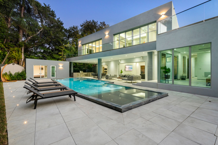 contemporary oasis coconut grove miami villa rentals