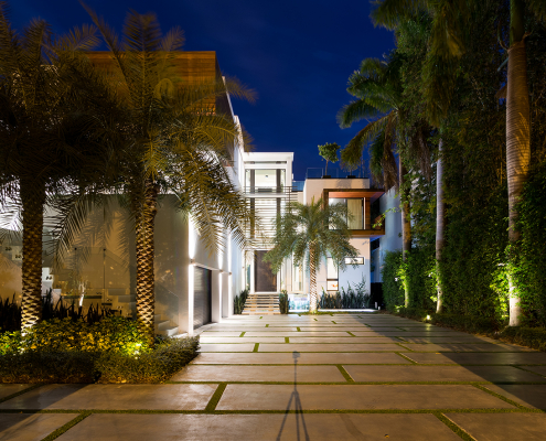 modern bayfront venetian island miami villa rentals
