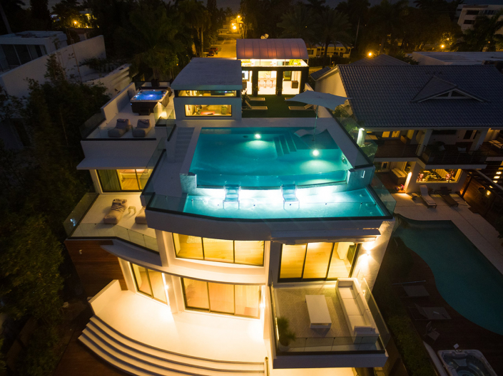 modern bayfront venetian island miami villa rentals