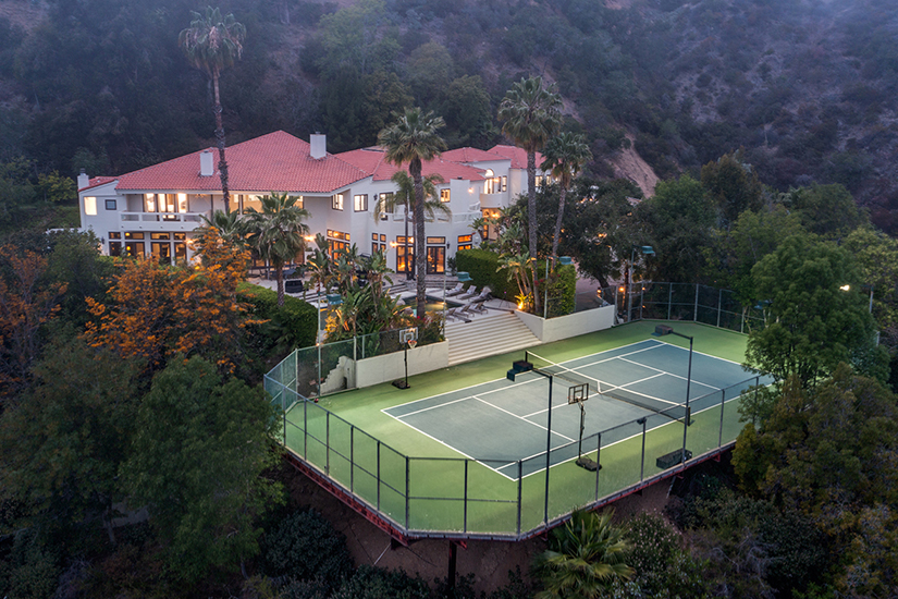 villa anzio los angeles bel air villa rental