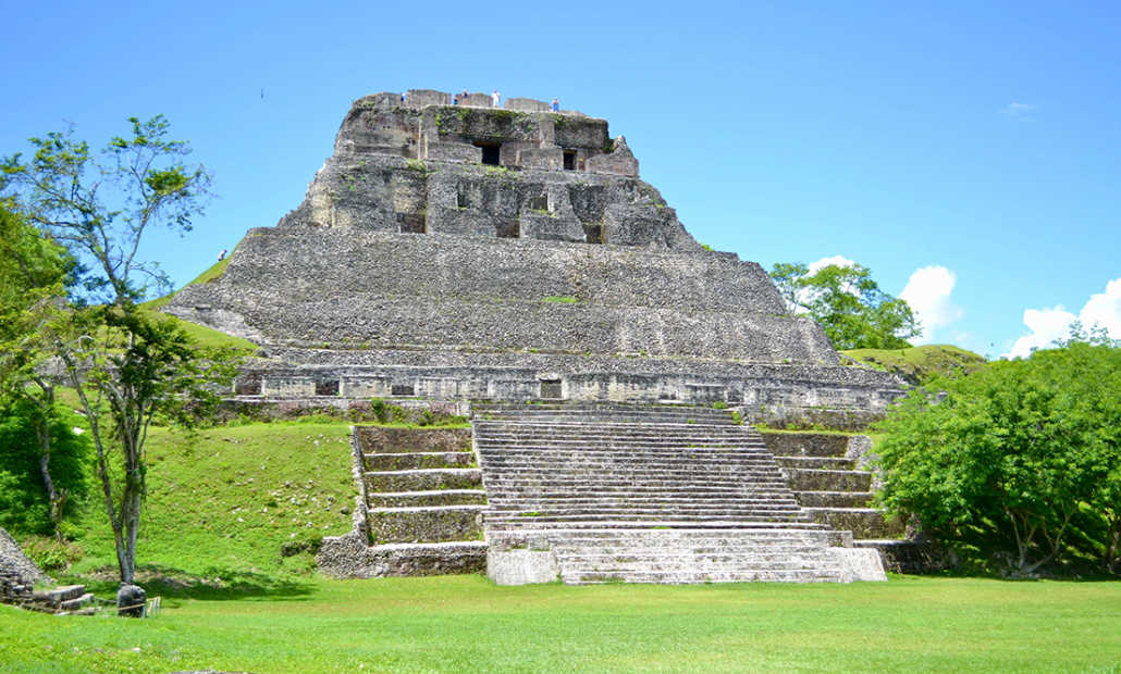 Xunantunich maya ruins in Belize