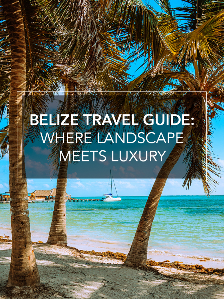 belize travel guide where landscape meets luxury palm trees