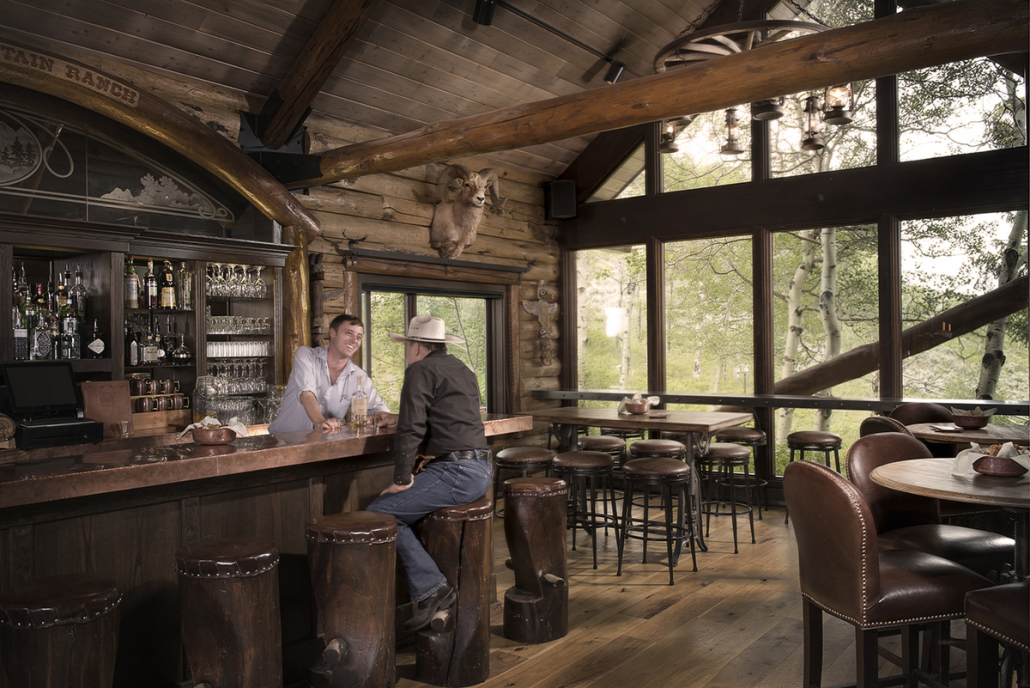 saloon at horn and cantle lone mountain ranch