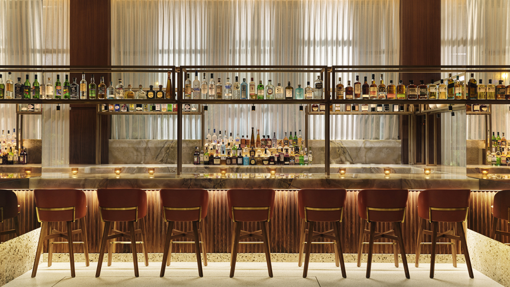 Thompson Hollywood hotel lobby bar