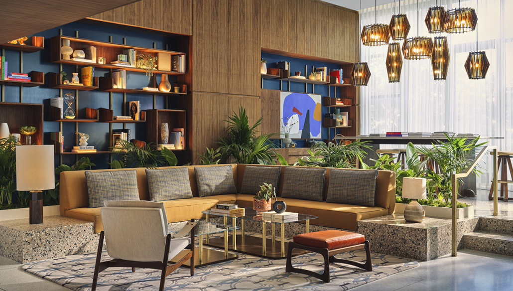 thompson hollywood lobby lounge