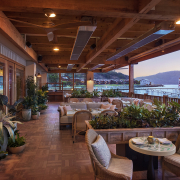 the bungalow kitchen tiburon by michael mina first floor outdoor patio seating