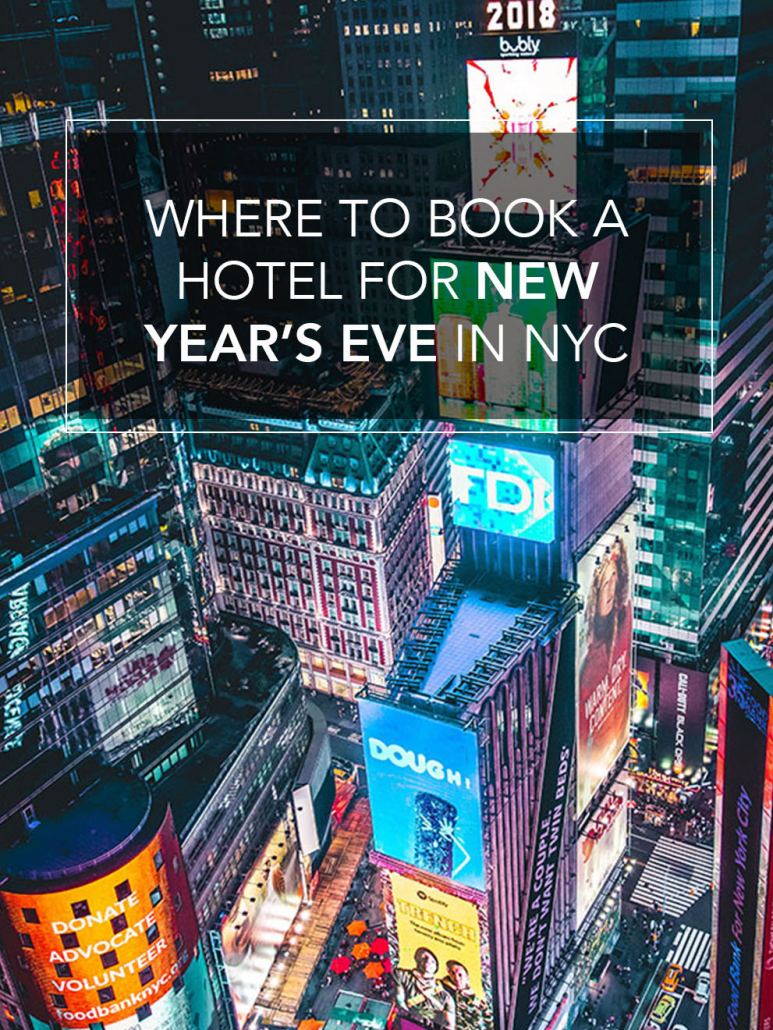 times square nyc where to book a hotel for new years eve new york city