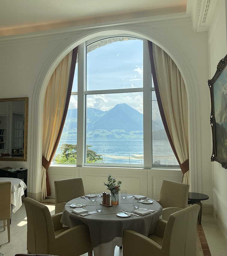 park hotel vitznau a dreamlike switzerland vacation dining room