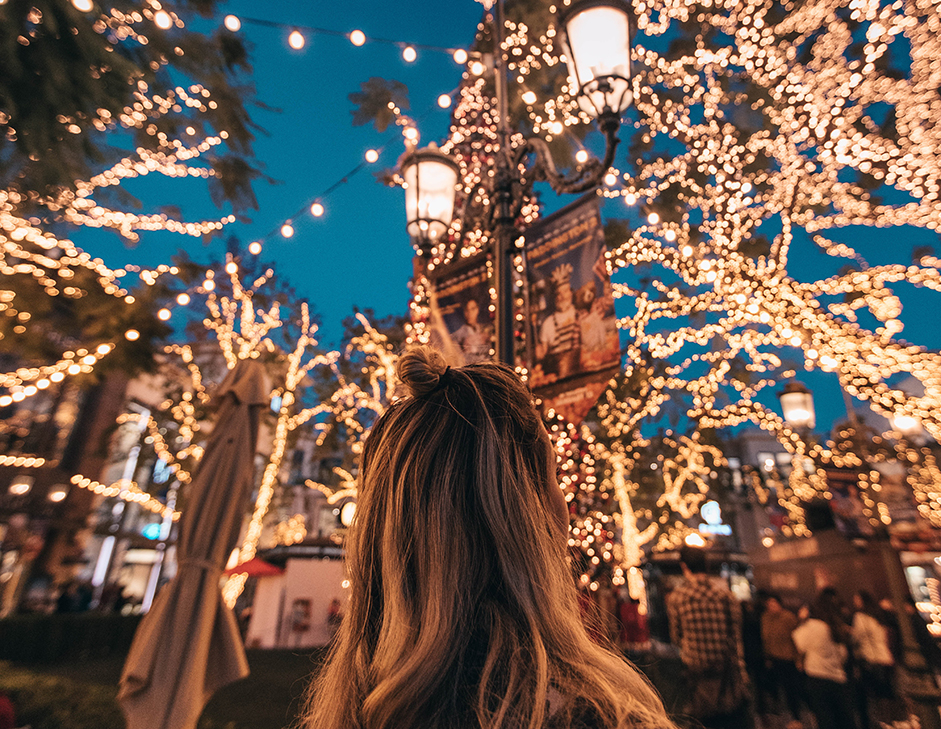 things to do in los angeles for christmas at the grove