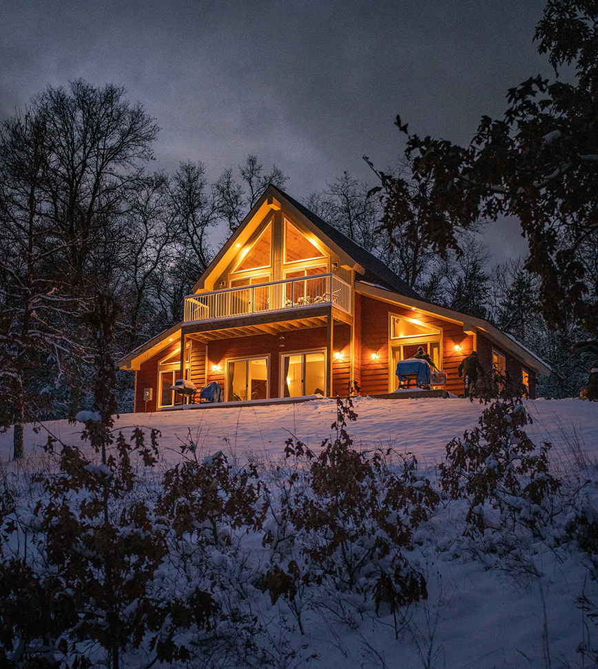 villa rentals for a winter holiday 