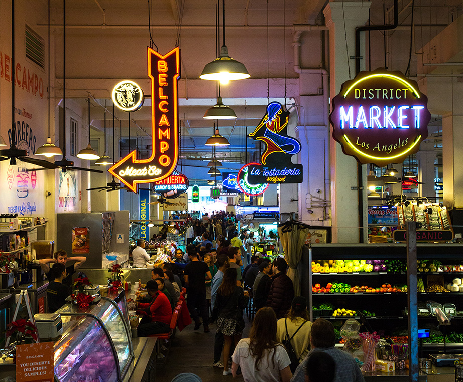 grand central market los angeles downtown