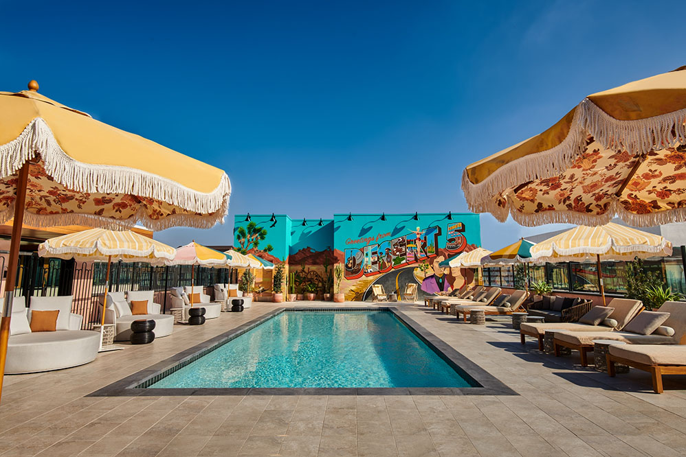 tommie hotel hollywood pool