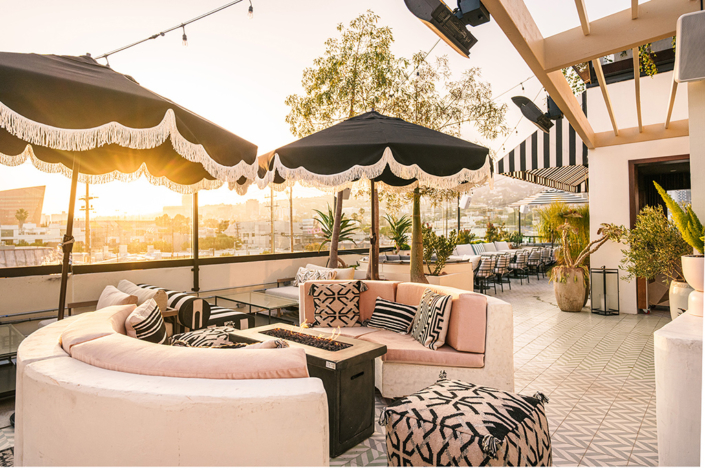 melroseplace rooftop restaurant west hollywood