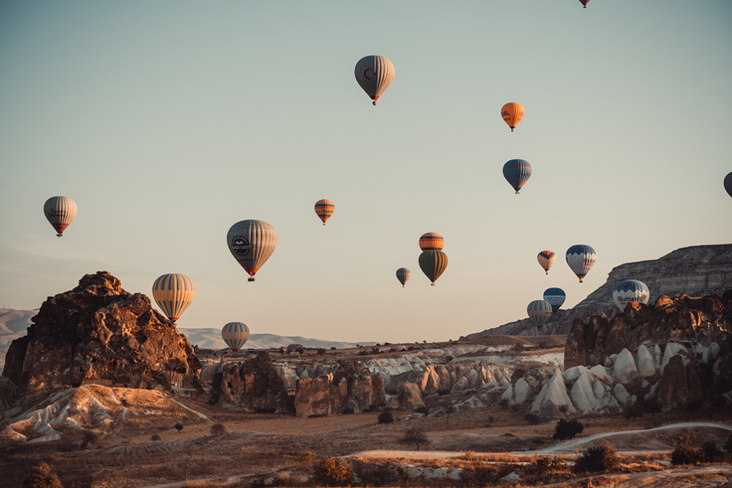 cappadocia turkey hot air balloons