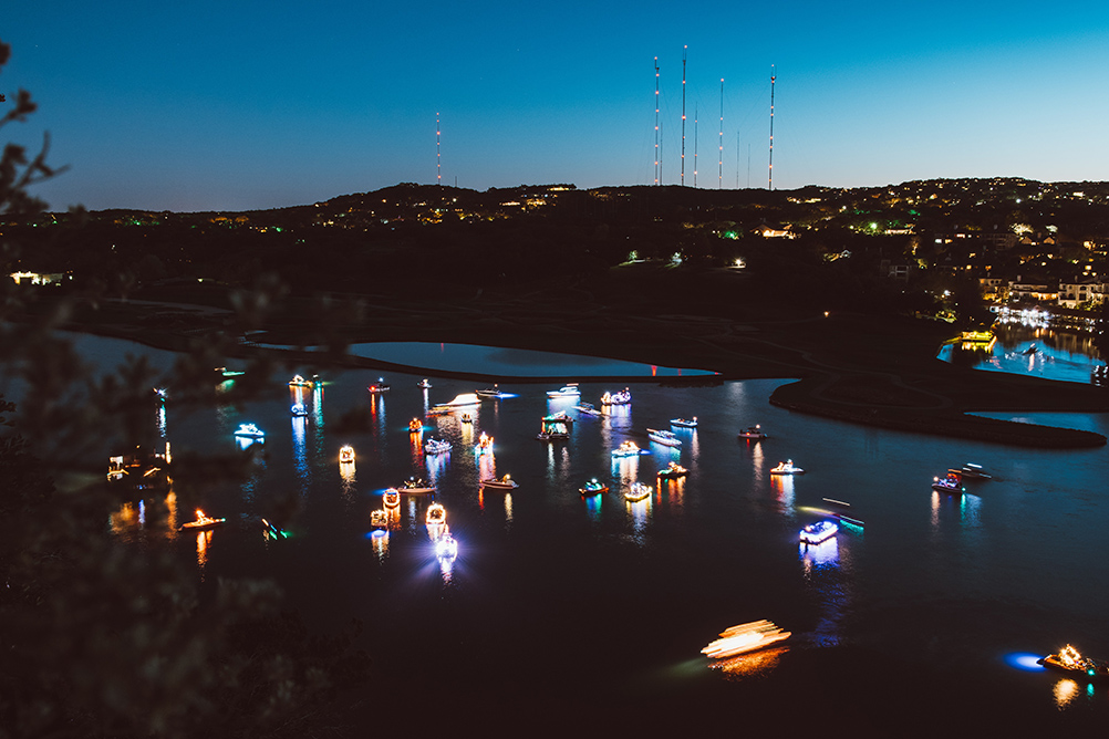 austin texas boat trail of lights