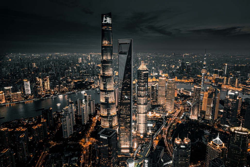 china best hotels to stay at city of shanghai at night