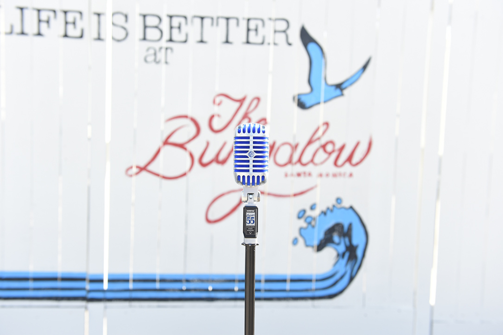 the bungalow santa monica night market microphone