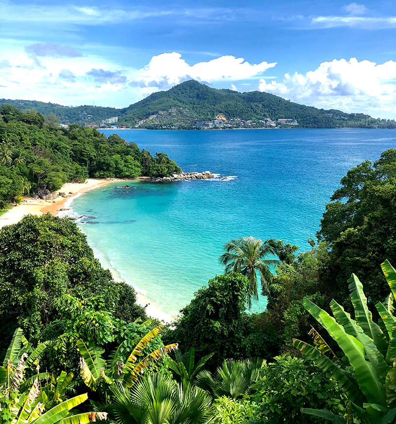 Phuket thailand travel beach view
