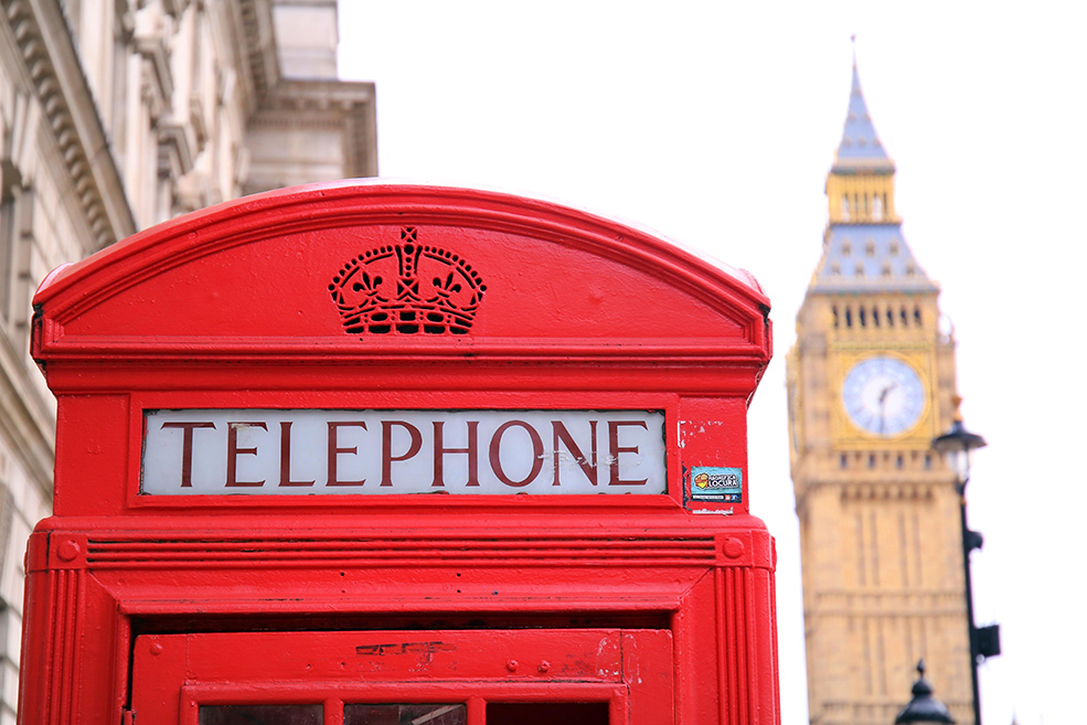 london travel telephone booth