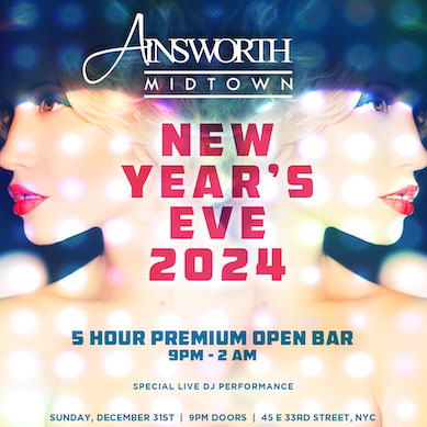 ainsworth midtown nye 2024 nyc new years eve events