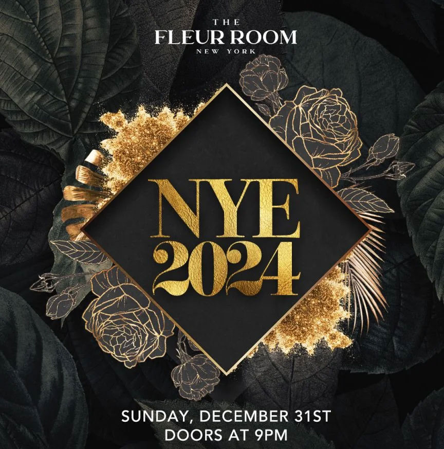 fleur room nye 2024 new years eve nyc events