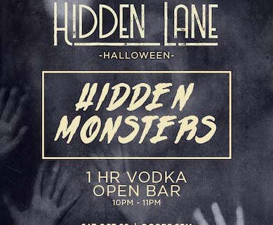 hidden lane nyc halloween nyc events