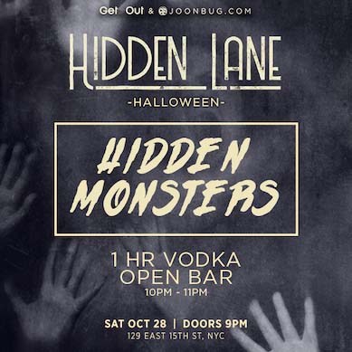 hidden lane nyc halloween nyc events