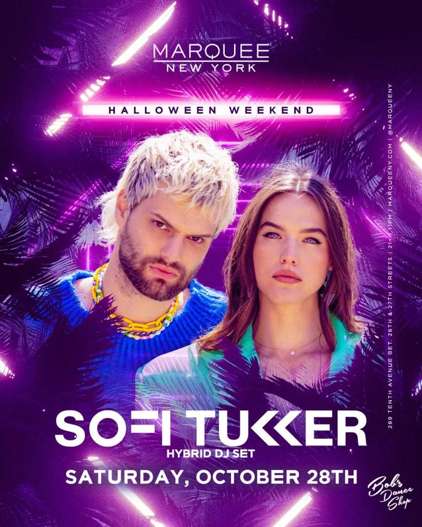 marquee ny halloween weekend sofi tukker 2023