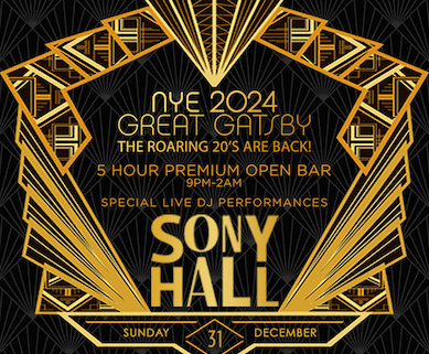 sony hall nye 2024 new years eve events nyc