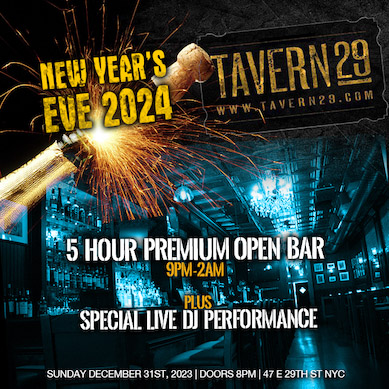 tavern 29 nye 2024 nyc new years eve events