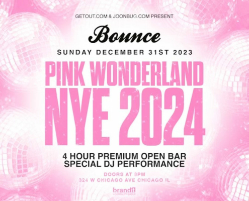 bounce chicago nye 2024 new years eve chicago pink wonderland