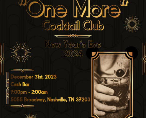one more cocktail club nye 2024 nashville new years eve