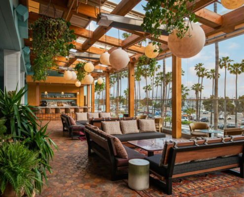 the bungalow long beach bar patio