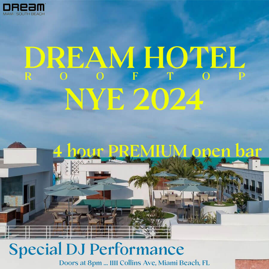 dream south beach nye 2024 miami new years eve