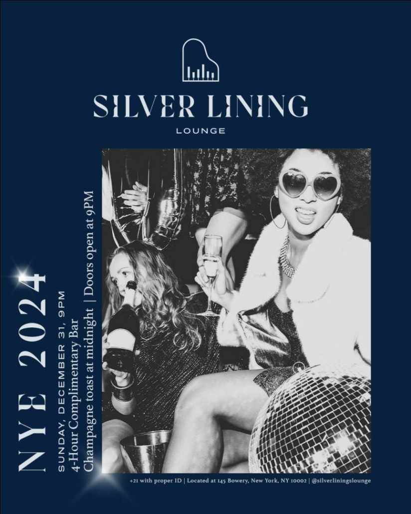 silver lining lounge nye 2024 nyc new years eve events