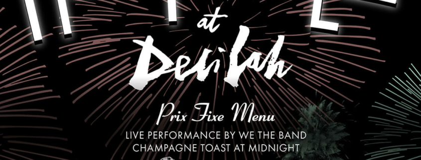 delilah la nye 2025 new years eve dinner los angeles