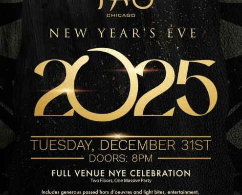 tao chicago nye 2025 new years eve chicago events