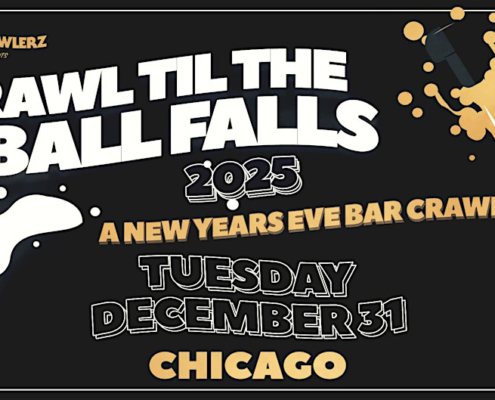 chicago bar crawl nye 2025 new years eve events bars chicago