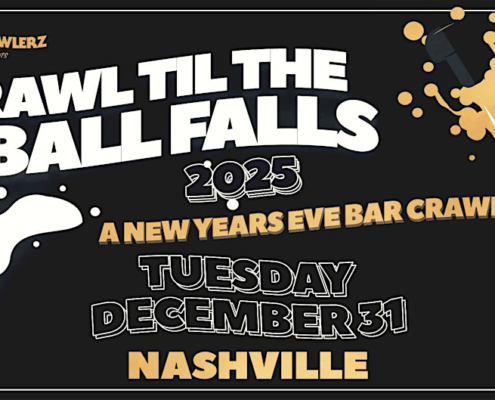 nashville bar crawl nye 2025 new years eve events bars nashville